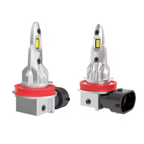 2x H11 Super Bright LED Headlight Light DRL High Beam Bulb Kit High Low Beam 6000K White 9000LM