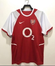 🤩必備復古球衣🤩 收藏級經典還原阿仙奴2002-04不敗賽季主場O2復古球衣 | Collector's Edition Arsenal 2002-04 Invincible Season Home 