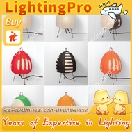 Akari Japanese-style Isamu Noguchi retro rice paper table lamp in wabi-sabi style ins High-end ambia