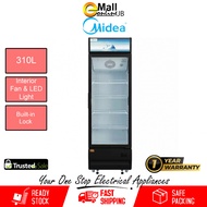 Midea 310L MDRZ432FGG30 Showcase Display Chiller Bottle Cooler Glass Door