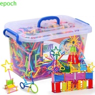 EPOCH 300/500/800/1000/1200Pcs Children's Puzzle Toys, Creative Plastic 3D Building Blocks, Mini Siz