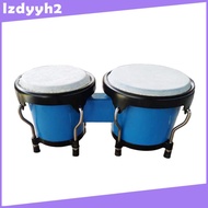 [LzdyyhacMY] Bongo Drum Set Percussion Instruments Tuning Music Instruments African Drum for Gifts A
