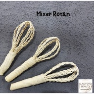 Rattan Mixer / baking tools / photo props