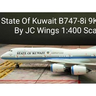 State Of Kuwait B747-8i 9K-GAA By JC Wings 1:400 Scale