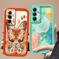 Case samsung A05S 4G Cartoon dolls Cartoon leaf Butterfly pattern 3D phone case F6S