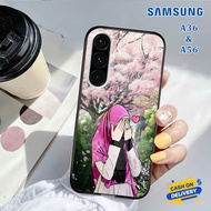 Softcase Glass Kaca SAMSUNG A36 & SAMSUNG A56 - Case Handphone SAMSUNG A36 & SAMSUNG A56 [T21]
