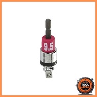 Top Industries electric drill α-alpha universal socket adapter with a swivel angle of 30°, 3/8 inch,