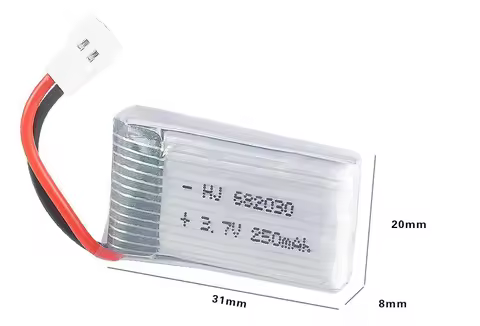For X11C 3.7v 250mah Lipo Battery For MJX X701 U830 FY310 RC Quadcopter Spare Parts 682030 3.7v Batt
