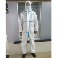 【READY STOCK】 PPE SUIT (ICU DISPOSABLE COVERALL PROTECTIVE SUIT)