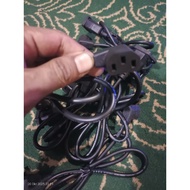 IEC C14 to C13 power cable extension cable.