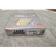 100% ORIGINAL NGK LASER IRIDIUM 6643 SPARK PLUG CLEAR STOCK 