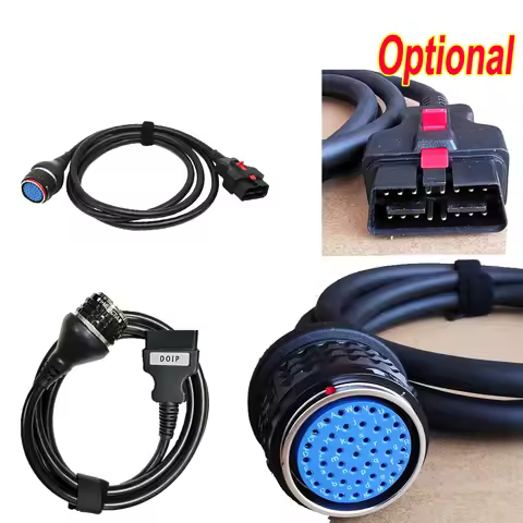 Optional MB STAR C4/C5 DOIP OBD2 16PIN cable/ 38PIN/ Main C4 OBD Lan Cable For MB Star C4 C5 Auto Di