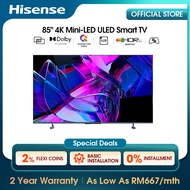 [Pre-Order] Hisense Mini-LED ULED 4K Smart TV(144 Hz) - (55") 55U7K/(65") 65U7K/(75") 75U7K/(85") 85U7K