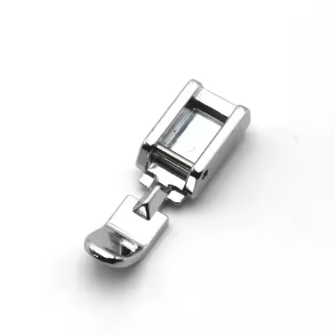 Zipper Sewing Machine Presser Foot Left Right Narrow Foot Compatible with Low Shank Snap On Singer B