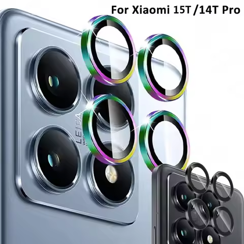 For Xiaomi 15T Pro Metal Camera Protector Ring Xiomi 13T Mi 14TPro 13TPro Xiaomi14T 5G Aluminium All