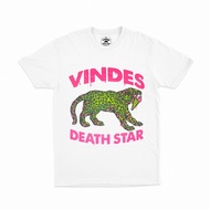 Vindes Store X Youth Death Star T-shirt - Neon Pink Green