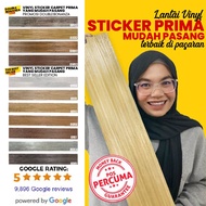 [Ready Stock]Vinyl Sticker Flooring 2mm Permukaan Timbul Tikar Getah 1.5sqf/pcs Pelekat Lantai DIY Waterproof (MURAH)