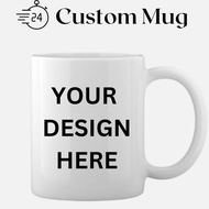 Custom Print White Mug, (Photo & Logo Printing), Gift Mug, Personalized Mug [Corporate Gift are welc