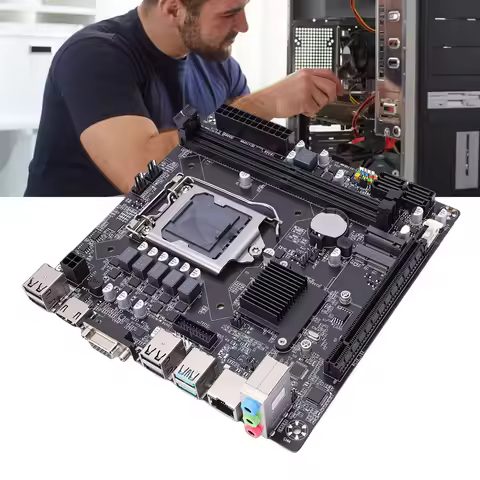 H110 Gaming Motherboard LGA 1151 Dual Channel DDR4 M.2 Nvme Serial ATA3.0 6Gb/s PCI E X16 Mini-ITX C