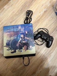 正版原廠 PlayStation 4 Slim 500G 主機 PS4 有線手把無線手把 迷彩