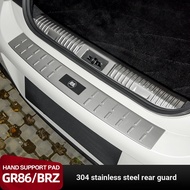 Qiaoling GR86 Modified Toyota GR86 Modified Rear Guard Plate Subaru BRZ Trunk Threshold Strip Decora