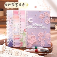 Coil Notebook Notebook Thickened 60 Sheets Cartoon Coil Notebook Creative Cute Children stationery S