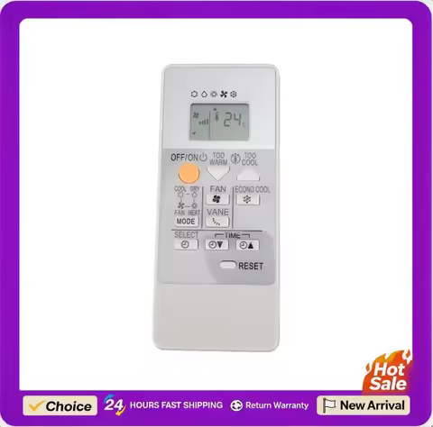 RH18A Replace AC Remote Control ABS Air Conditioner Replacement Remote for MSZ HR25VF MSZ HR35VF MSZ