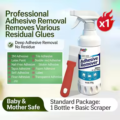 Adhesive Remover for Home and Car Use Transparent Adhesive Remover, Self-Adhesive Sticker, Small Lab
