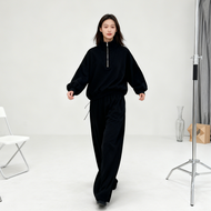 MALIMAYS Zipper Airport Set ชุดเซ็ทขึ้นเครื่องknitted sweater sets