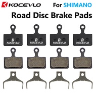KOCEVLO 4 Pair Road Disc Brake Pads for SHIMANO Flat Mount Road Disc Caliper L03A BR-R9170/R8070/707