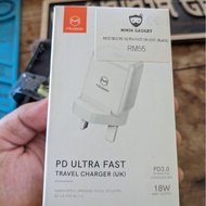 MCDODO PD Ultra Fast Travel Charger 18W Type C