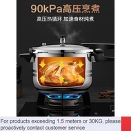 ZHY/NEW🍄Supor（SUPOR）Pressure Cooker304Stainless Steel Good Helper Double Bottom Pressure Cooker Gas Induction Cooker Uni