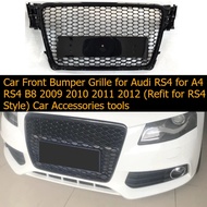 Powerful performance Car Front Bumper Grille for Audi RS4 for A4 RS4 B8 2009-2012  (Refit for RS4 St