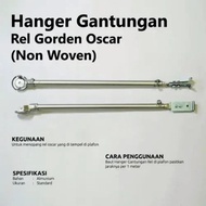 GANTUNGAN HANGER CURTAIN RELL HANGER/ SUPPORT POLE/ ROLLET CURTAIN BRACKET CURTAIN ACCESSORIES