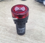 Pilot Lamp Buzzer Led Buzzer Lamp Ewig AD16-22SM