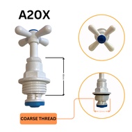 Watertec Local Water Tap Stopcock Spindle Valve Replacement Handle (Fine Thread Coarse Thread Long T