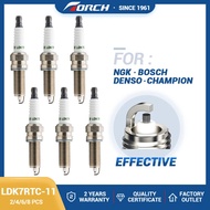 China Original TORCH LDK7RTC-11 Engine Spark Plug Compatible with Candle LZKR6B-10E for YR8SEU Champ