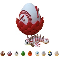 Flexi Baseball Dragon & Egg, Telur Naga 3D dengan Naga di Dalamnya, Telur Naga Cetakan 3D, Naga Ceta
