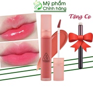 HOÀN TIỀN 15% - Son Kem Lì 3CE Blur Water Tint 4.6g Mềm Mịn Lâu Trôi Sepia Double wind Bake Beige Co