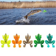 【MT】 4Pcs Large Feet Frogs Baits with Single Hook for Freshwater Saltwater Fishing