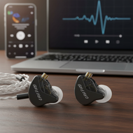 CCA CRA PRO ,、,。  Fon telinga berwayar CCA CRA PRO in-ear untuk sukan, muzik dan permainan dengan ba