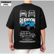 Jeep Wrangler Rubicon Tshirt Jersey