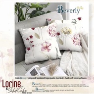 KATUN Cotton Sofa Cushion Cover Size 30x30 30x50 40x40 45x45 50x50 60x60 Lorine Flower Motif Customi
