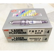 ORIGINAL BKR6EKPA+PMR7A (2513+4259) NGK LASER PLATINUM SPARK PLUG ALFA ROMEO 145 146 147 155 156 166 TWIN-SPARK ENGINE