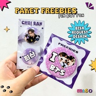 Freebies Pin Package Custom Concert Freebies Package/ Concert Freebies Package/ Souvenir Package/ Cu