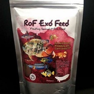 RoF Exo Feed ถุงแดง อาหารปลา ชนิดเม็ดลอยน้ำ สำหรับปลากินเนื้อ ขนาด 500 กรัม