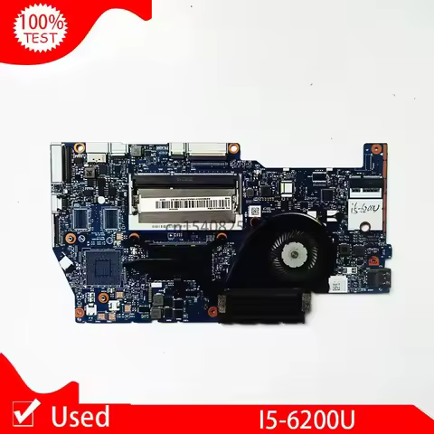 Used 5B20K41654 FOR Lenovo Yoga 700-14ISK Laptop Motherboard BYG43 NM-A601 SR2EY I5-6200U DDR3