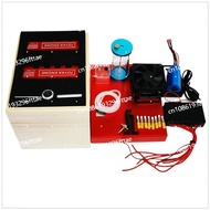 B-M  V-8 Cylinder Engine Model Gasoline V8 Mini Micro Engine FS-V800 Transparent Fuel Tank Igniter