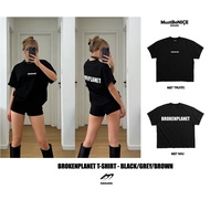 BROKENPLANET DEDARK boxy t-shirt for men/women 300gsm