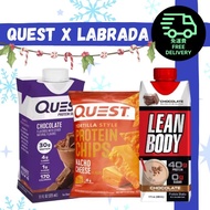 LABRADA LABRADA x QUEST Protein Shake & Protein chips Christmas Bundle